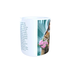 Caneca Santa Terezinha Religioso em cerâmica 325ml Orathea na internet