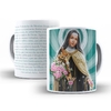 Caneca Santa Terezinha Religioso em ceramica 325ml Orathea