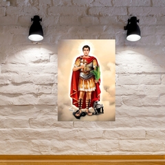 Quadro Santo Expedito em MDF 20x27cm Decorativo – Orathea - comprar online