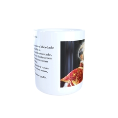 Caneca Santo Inácio de Loyola Religioso em cerâmica 325ml Orathea na internet