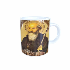 Caneca São Bento Religioso em cerâmica 325ml Orathea - Personalize Canecas Azulejos e mais | Orathea Presentes