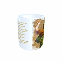 Caneca São João Batista Religioso AA2 em cerâmica 325ml Orathea na internet