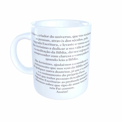 Caneca São Jeronimo Religioso em cerâmica 325ml Orathea - comprar online