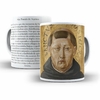 Caneca São Tomas de Aquino Religioso AA2 em ceramica 325ml Orathea