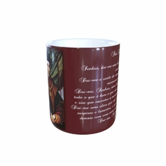 Caneca São Tomas More Religioso em cerâmica 325ml Orathea na internet