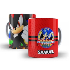 Caneca Estilo Sonic personalizada com nome 325ml Orathea - loja online