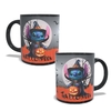 Caneca Stitch Hallowen super charmosa 325ml em ceramica da Orathea