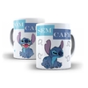 Caneca Stitch com cafe sem cafe 325m em ceramica da Orathea