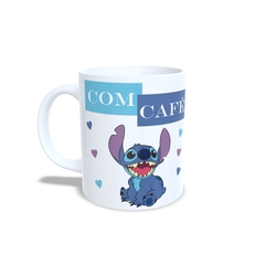 Caneca Stitch com café sem café 325m em cerâmica da Orathea - comprar online