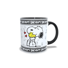 Caneca Estilo Snoopy em cerâmica colorida 325ml Orathea - Personalize Canecas Azulejos e mais | Orathea Presentes