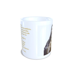 Caneca Santa Edwirges Religioso em cerâmica 325ml Orathea na internet