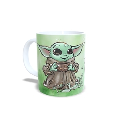 Caneca Star Wars Baby Yoda 325ml em cerâmica Orathea - comprar online