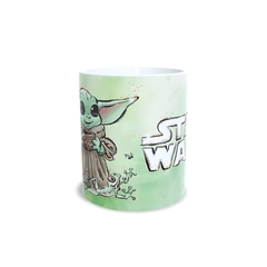 Caneca Star Wars Baby Yoda 325ml em cerâmica Orathea na internet