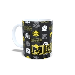 Caneca Star Wars personalizada com nome 325ml em cerâmica Orathea - comprar online