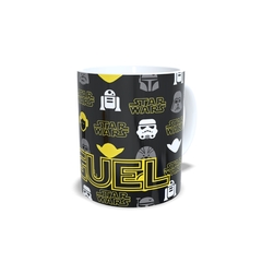 Caneca Star Wars personalizada com nome 325ml em cerâmica Orathea na internet