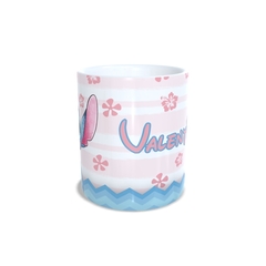 Caneca Stitch personalizada com nome 325ml em cerâmica da Orathea na internet