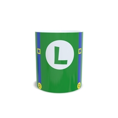 Caneca Estilo Super Mario Bros Luigi 325ml em cerâmica Orathea na internet