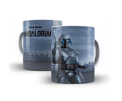 Caneca The Mandalorian em cerâmica 325ml Modelo AA