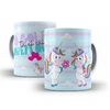 Caneca Unicornio O Golpe tá ai 325ml em ceramica Orathea 