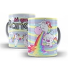 Caneca Unicornio Ai que Ranco 325ml em ceramica Orathea 