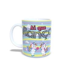 Caneca Unicórnio Ai que Ranço 325ml em cerâmica Orathea - comprar online