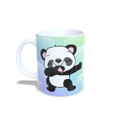 Caneca Urso Panda vergonha na Cara 325ml em cerâmica Orathea - comprar online