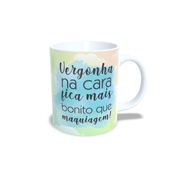 Caneca Urso Panda vergonha na Cara 325ml em cerâmica Orathea - Personalize Canecas Azulejos e mais | Orathea Presentes