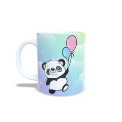 Caneca Urso Panda Parabéns seja minha amiga 325ml em cerâmica Orathea - comprar online