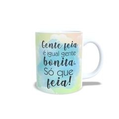 Caneca Urso Panda Gente Feia 325ml em cerâmica Orathea - Personalize Canecas Azulejos e mais | Orathea Presentes