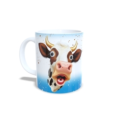 Caneca Vaquinha Migo seu Loko 325ml em cerâmica Orathea - comprar online