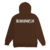 MINDSPIT - HOODIE BROWN na internet