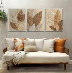 Trio dry leaves - comprar online