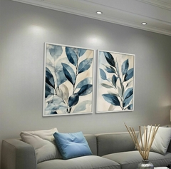 Dupla blue leaves - comprar online