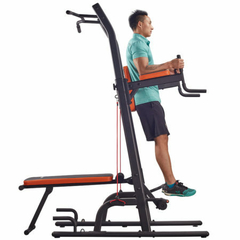 SOPORTE MOVIFIT PARA DOMINADAS, FONDOS, ABDOMEN AÉREO Y BANCO ABD MS-530 - comprar online