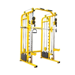 POLEA DUAL CON SMITH MACHINE (CROSSOVER FUNCIONAL COMPACTO CON SENTADILLAS MOV-135 MOVIFIT |905033