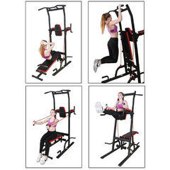 SOPORTE MOVIFIT PARA DOMINADAS, FONDOS, ABDOMEN AÉREO Y BANCO ABD MS-530 - comprar online