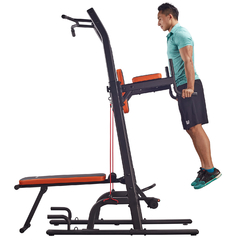 SOPORTE MOVIFIT PARA DOMINADAS, FONDOS, ABDOMEN AÉREO Y BANCO ABD MS-530 - tienda online