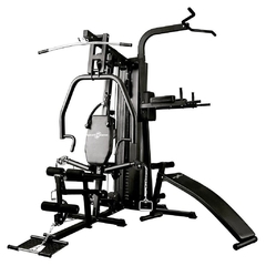 Multifuncional 150 LB con Soporte de Dominadas y Fondos