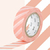 MT Masking Tape Stripe Salmon Pink