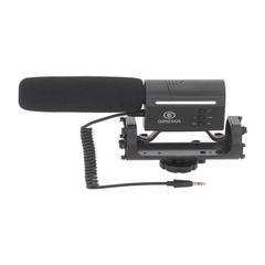 Microfone Direcional Condensador de Video GK-SM10 para Cameras DSLR - Greika