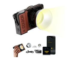 ILUMINADOR LED VÍDEO PORTÁTIL COLBOR W100 BICOLOR