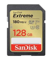 Cartão SanDisk SD 128Gb 150mb/s Extreme SDHC 4k