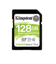 128GB SDHC Canvas Select Plus 100R C10 UHS-I U1 V10