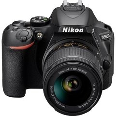 Câmera Nikon DSLR D5600, Af-p Dx 18-55mm Vr, 24.7mp, Full Hd Wi-Fi