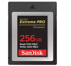 CARTÃO SANDISK CF EXPRESS 256GB EXTREME PRO