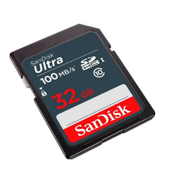 Cartão SanDisk SD 32Gb 100mb/s Ultra SDXC UHS -I - comprar online