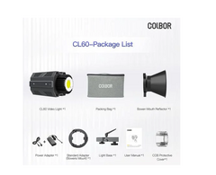 Imagem do ILUMINADOR LED LIGHT COLBOR CL60 BICOLOR