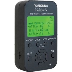 Transmissor Yongnuo YN-622N-TX i-TTL para radio flash Nikon - comprar online