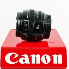 LENTE OBJETIVA CANON EF 50mm f/1.4 Ultrasonic (seminova) - loja online