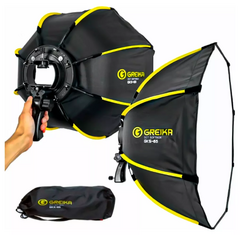 SOFTBOX PARABÓLICO PARA SPEEDLITE GREIKA GKS-65 S/GRID